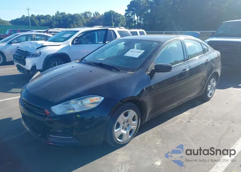 2015 Dodge Dart Se z USA, uszkodzony, nr VIN 1C3CDFAA5FD266602